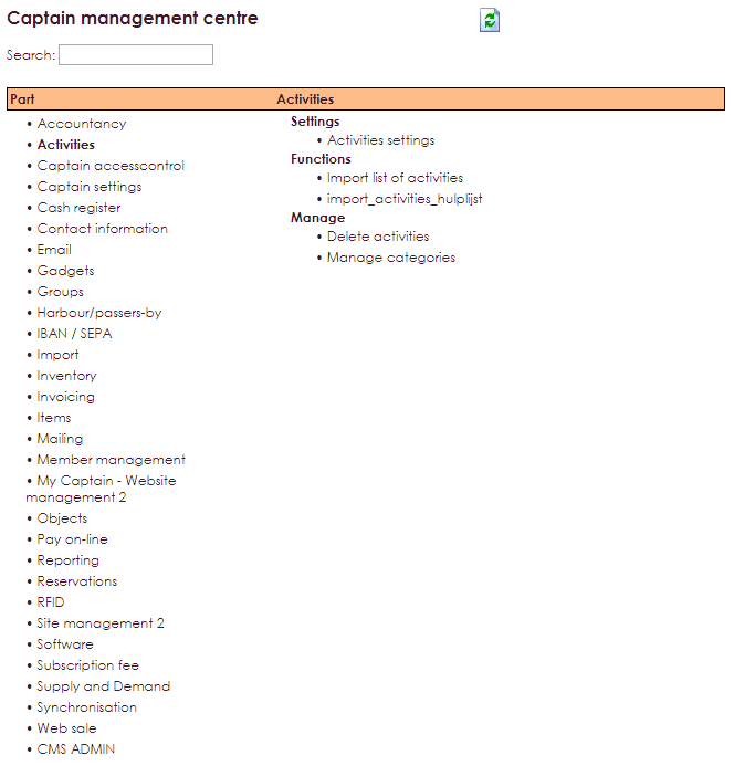 Activiteiten Categorieen aanmaken en beheren 1