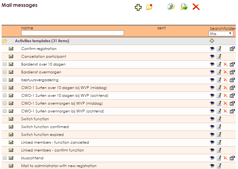 Activiteiten Categorieen aanmaken en beheren 15