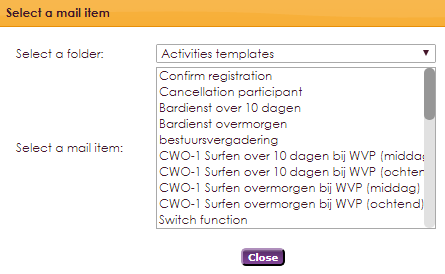 Activiteiten Categorieen aanmaken en beheren 17