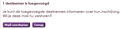 Activiteiten Inschrijvingen beheren 5