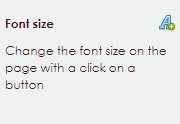 font-size