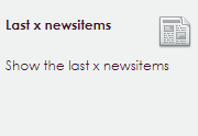 last-x-newsitems