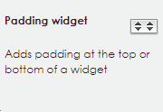 padding-widget