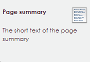 page-summary