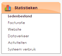 statistieken-menu